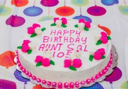 Sarah Cooke's 105th Birthday Party